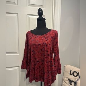 Michael Kors- bell sleeve top